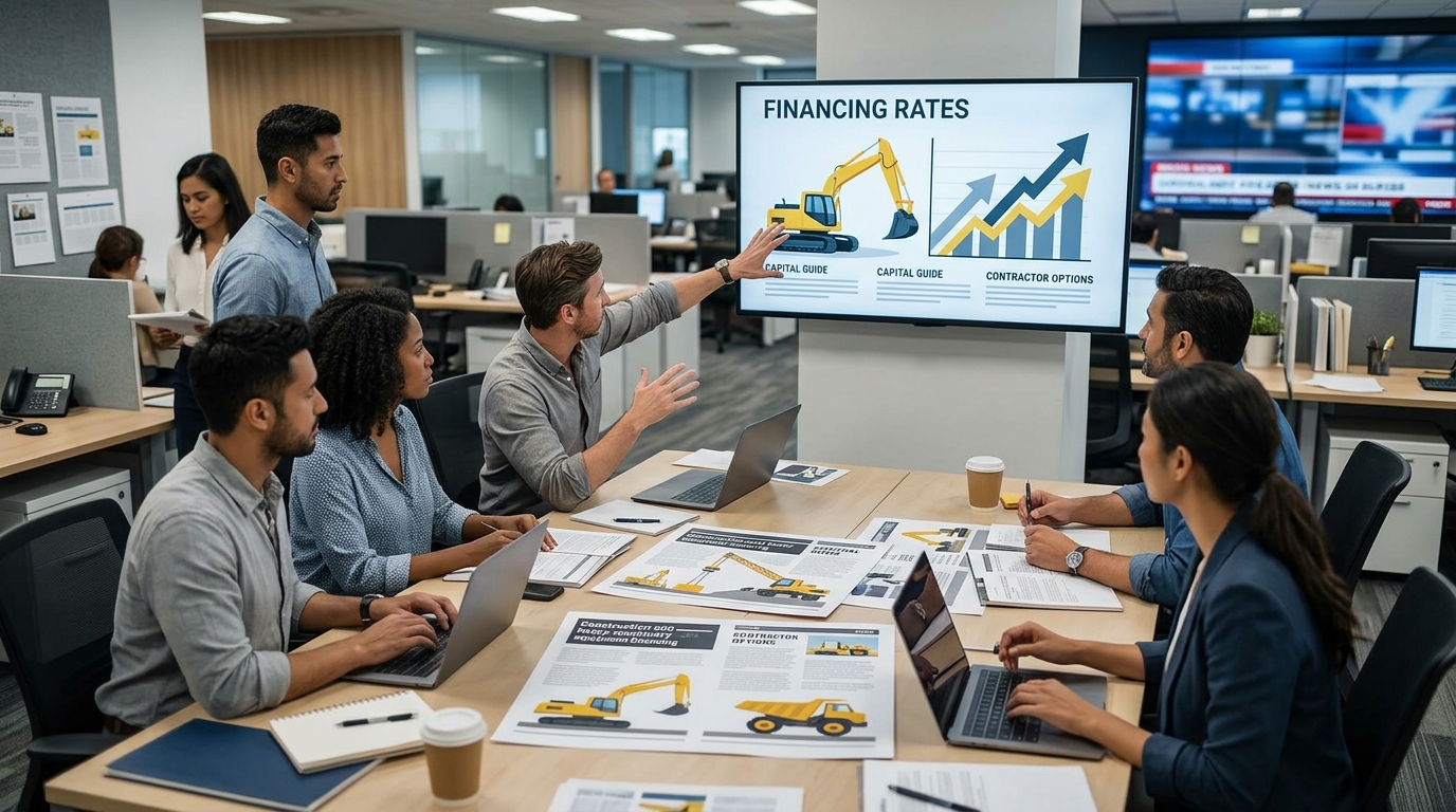 Illustration: Best Equipment Financing Rates 2026: A Contractor’s Guide to Capital