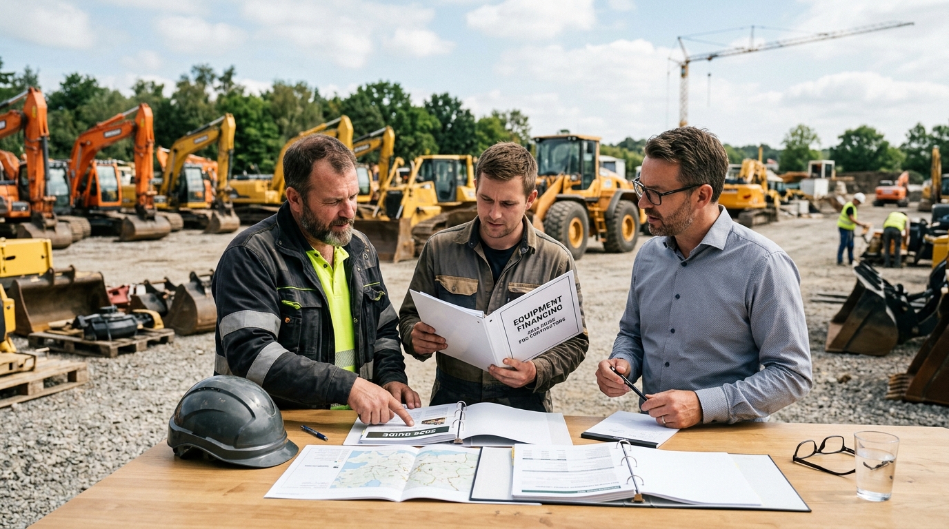 Illustration: Financing Used Construction Equipment: A 2026 Guide for Contractors