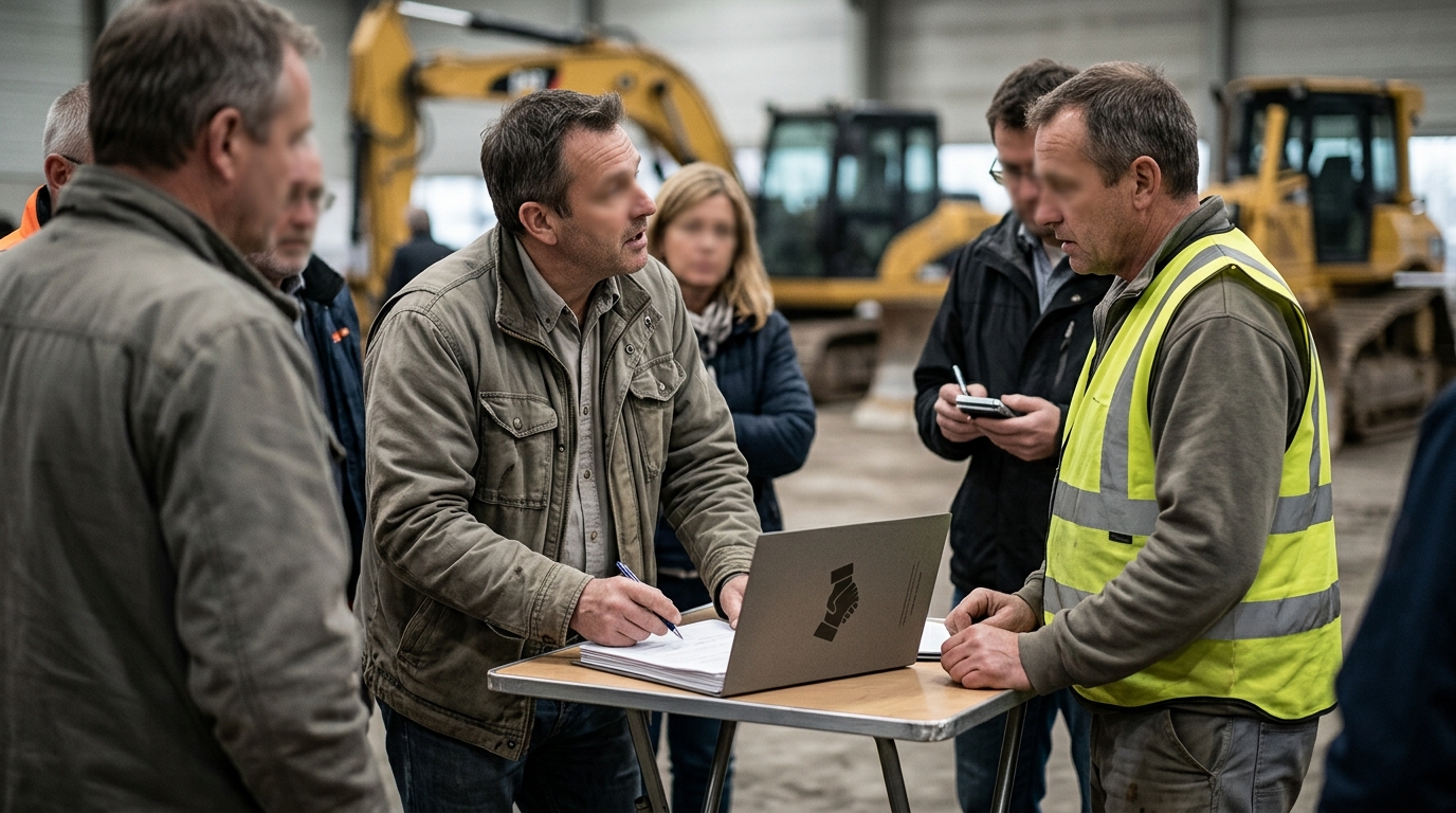 Illustration: Construction Equipment Loans for Bad Credit in 2026: A Practical Guide