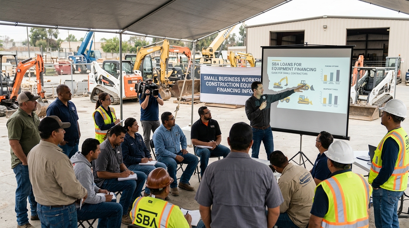 Illustration: SBA Loans for Construction Equipment: The 2026 Small Contractor Guide